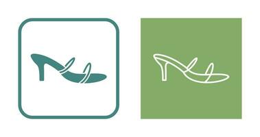 Stylish Sandals Vector Icon