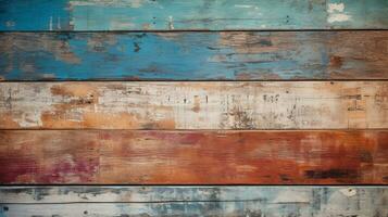 Wooden wall texture, beautiful abstract background, AI Generative photo