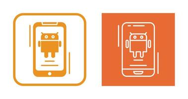 icono de vector de Android