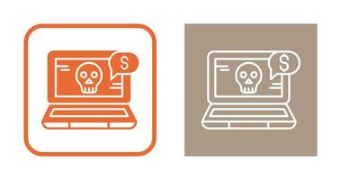 Online Fraud Vector Icon