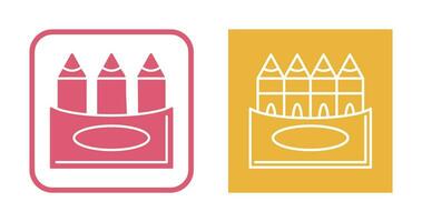 Crayons Vector Icon