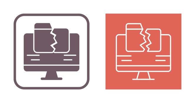 Data Loss Vector Icon