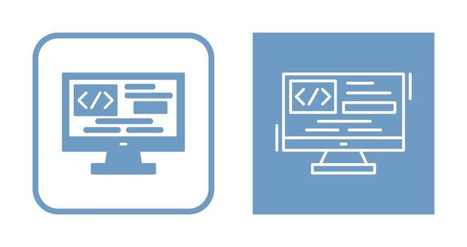 Coding Vector Icon