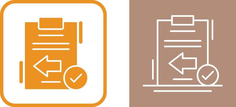 Return Vector Icon