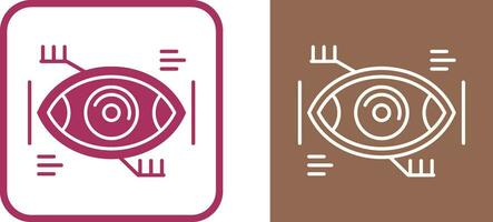 Eye Recongnition Vector Icon