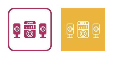 Sound System Vector Icon