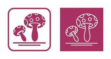 Mushroom Vector Icon