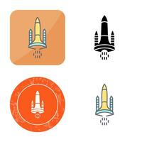 Space Shuttle Vector Icon