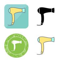 Hair Dryer Vector Icon