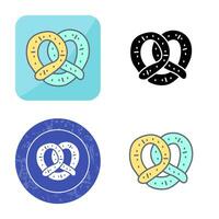 Pretzel Vector Icon