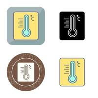 Thermometer Vector Icon