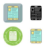 Ebook Vector Icon