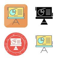Pie Chart Vector Icon