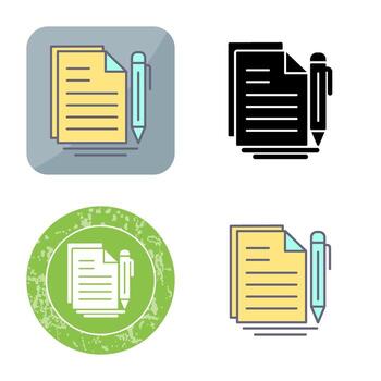 Document Vector Icon