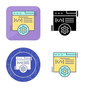 Web Development Vector Icon