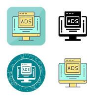 Digital Advertising Vector Icon