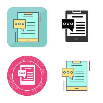 Chat Vector Icon