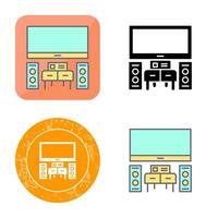 Home Theater Vector Icon