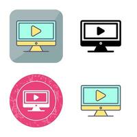 Video Lesson Vector Icon