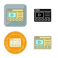 Online Tutorials Vector Icon