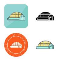 icono de vector de iglú