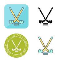 Ice Hockey Vector Icon