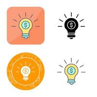 Light Bulb Vector Icon