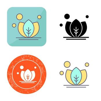 icono de vector de hoja