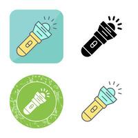 Flashlight Vector Icon