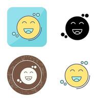 Happiness Vector Icon