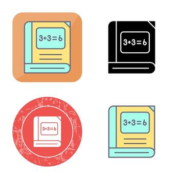 icono de vector de matemáticas