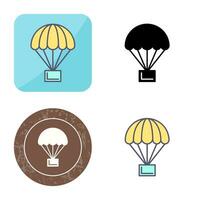 Parachute Vector Icon