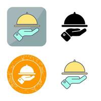 Waiter Vector Icon