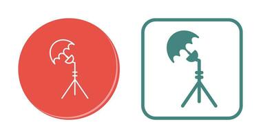Unique Light Stand Vector Icon