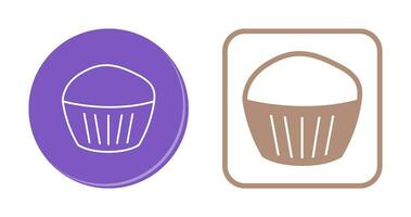 Chocolate Muffin Vector Icon