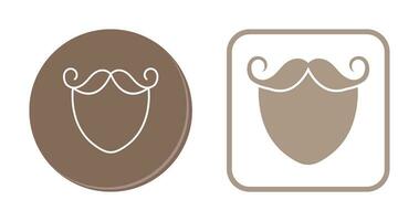 Beard and Moustache Vector Icon