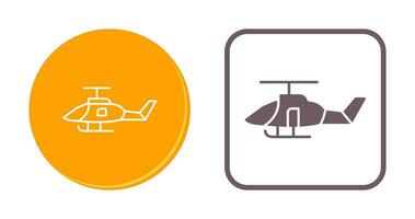 Military Helicopter Vector Icon