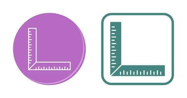 square Ruler Vector Icon