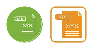 SYS Vector Icon