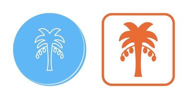 Coconut trees Vector Icon