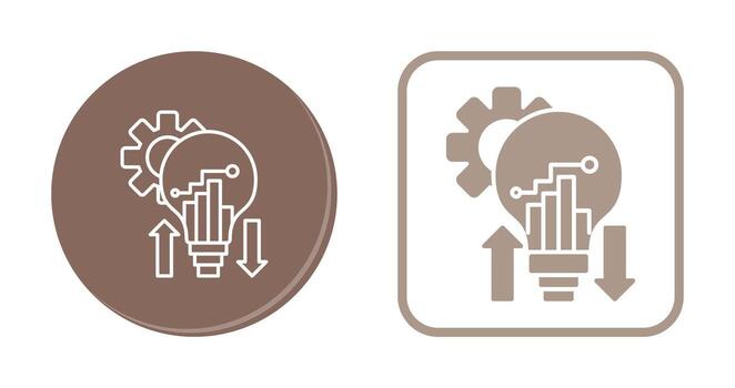 icono de vector de análisis