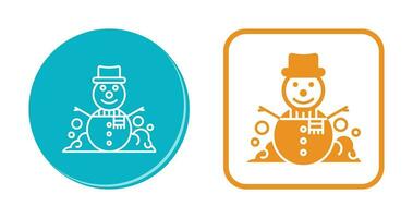 Snowman Vector Icon