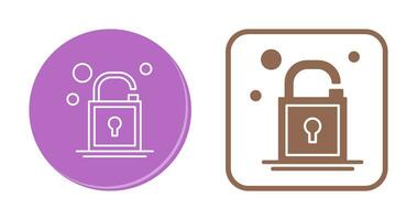 Open Lock Vector Icon