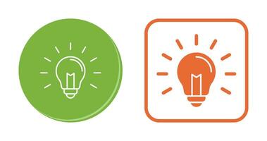 Light Bulb Vector Icon