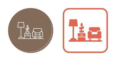 Living Room Vector Icon