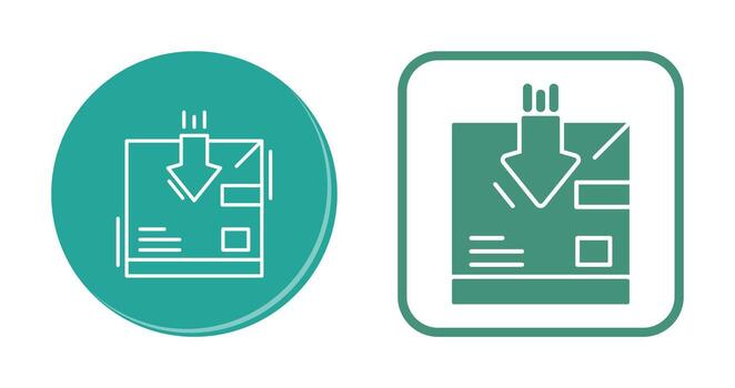 icono de vector de retorno