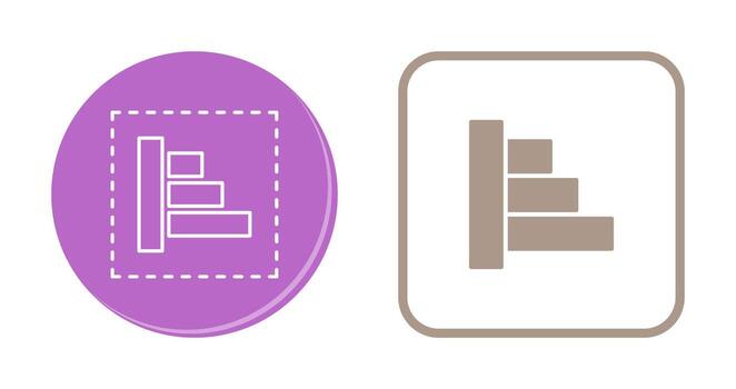 Object Alignment Vector Icon