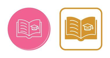 Open Book Vector Icon