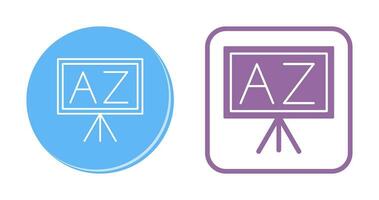 From A To Z Vector Icon