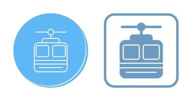 Cable car Vector Icon